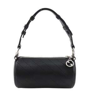 GUCCI Black Leather Shoulder Bag